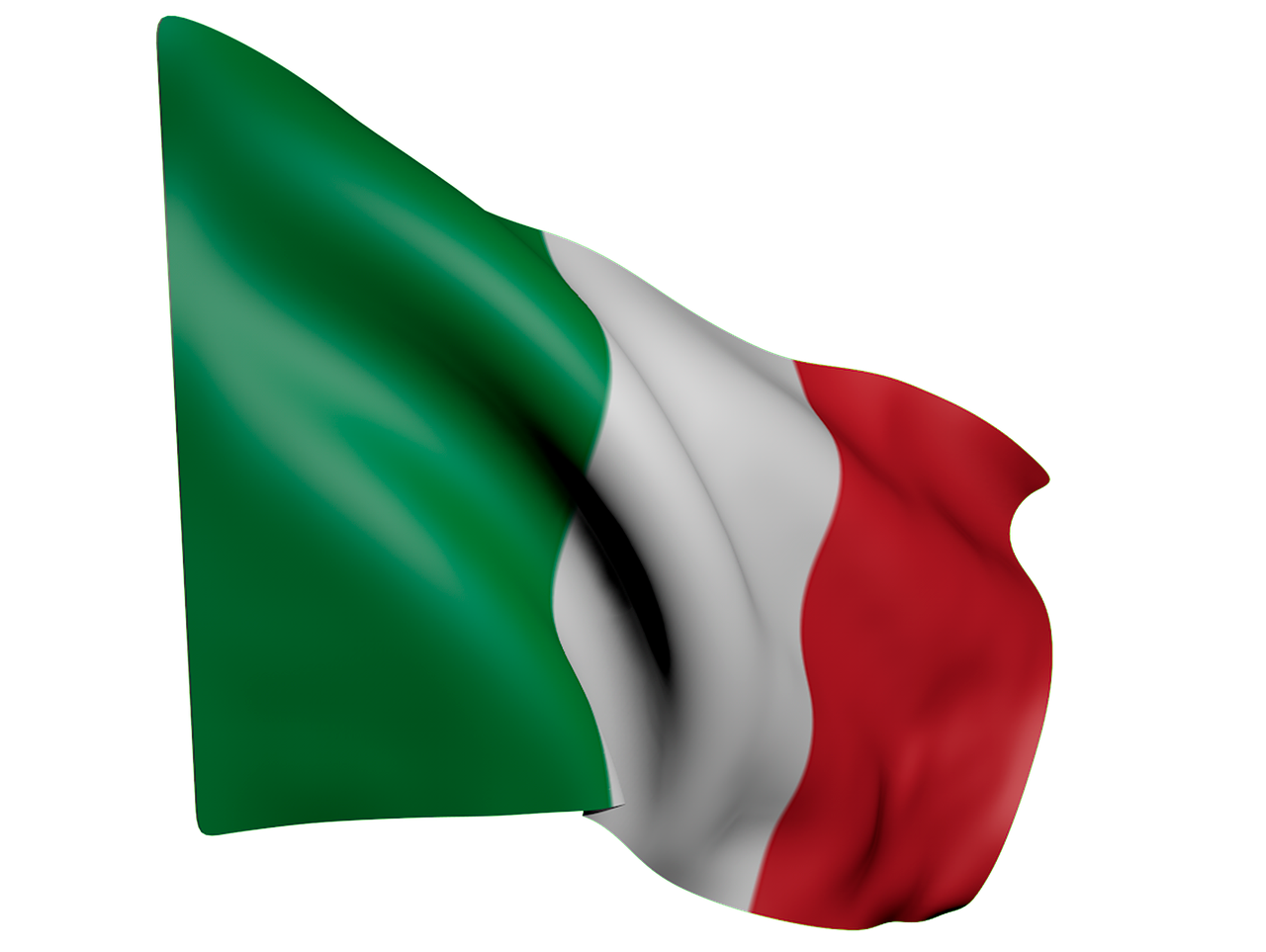 flag, italy, italian, green, white, red, wave